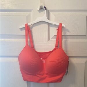 NWT Women’s Sports Bra All in Motion Coral Pink Sz: XL